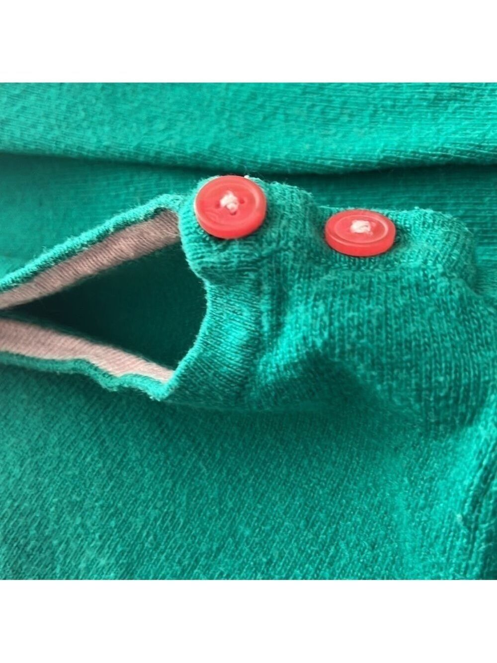 MINI BODEN girls 3-4y Christmas reindeer dress. Green. - Picture 8 of 8